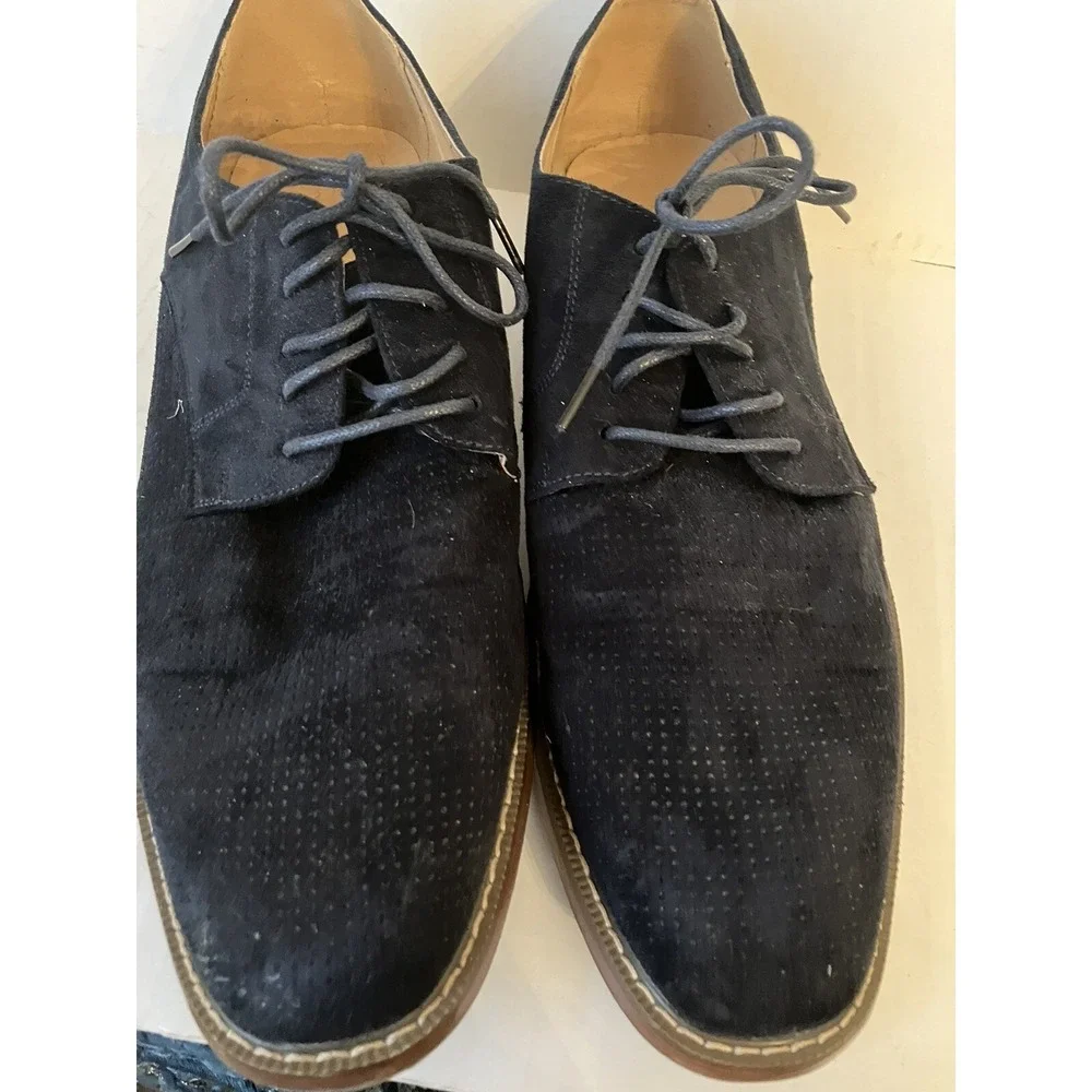 Supply Lab Shoes Men Navy Blue Size‎ 11 Dress Shoe